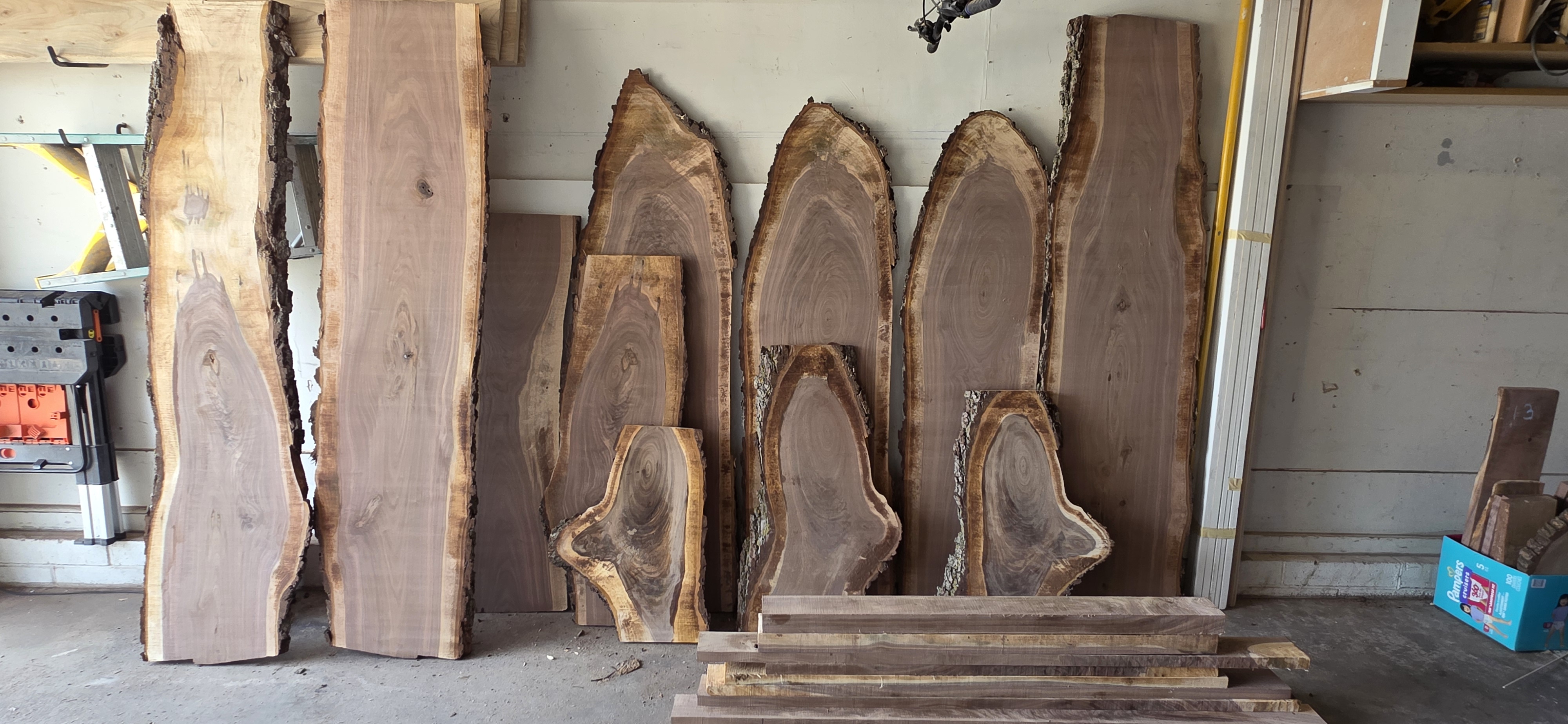 Featured Live Edge Slabs